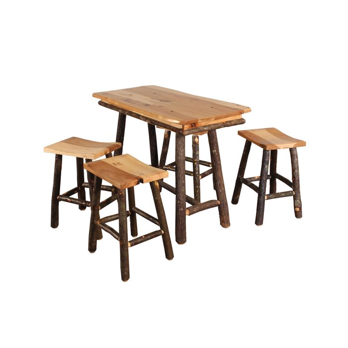 Rustic Hickory 24&Amp;Quot; X 54&Amp;Quot; Pub Table