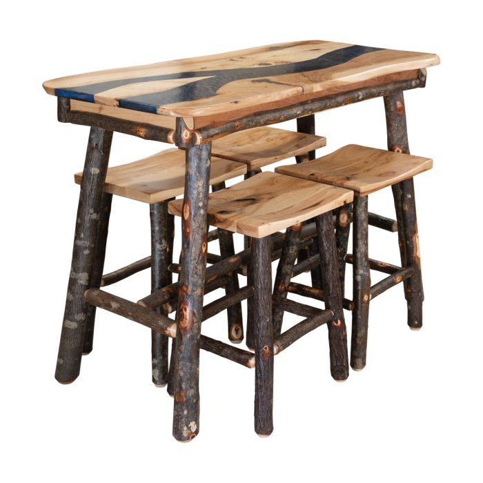 Rustic Hickory 24&Amp;Quot; X 54&Amp;Quot; Pub Table - Image 2