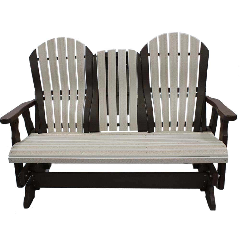 5 Glider With No Console Lumbar Fan 1 &Amp;Amp;Ndash; Twin Hickory Rustics