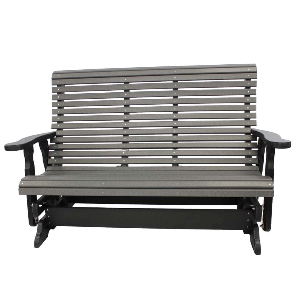 5 Rollback Glider No Console Cutout &Amp;Amp;Ndash; Twin Hickory Rustics