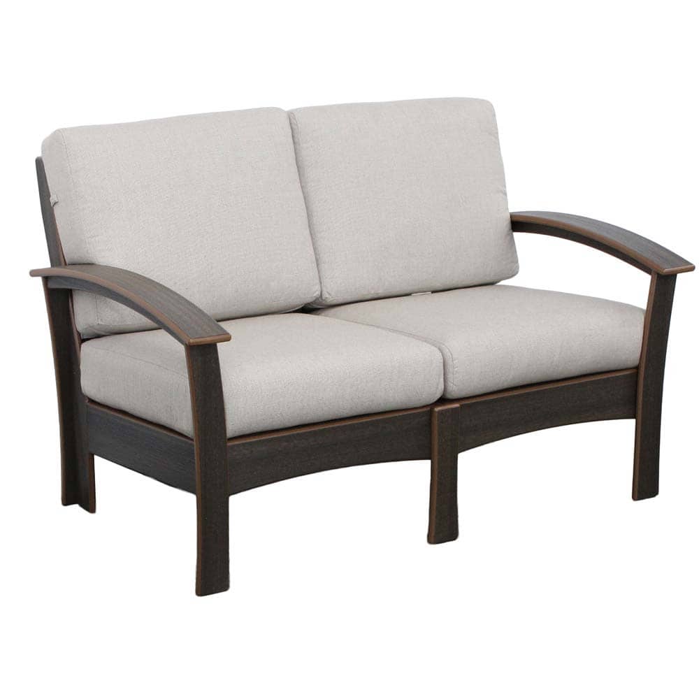 Mendota Loveseat Angled &Amp;Amp;Ndash; Twin Hickory Rustics