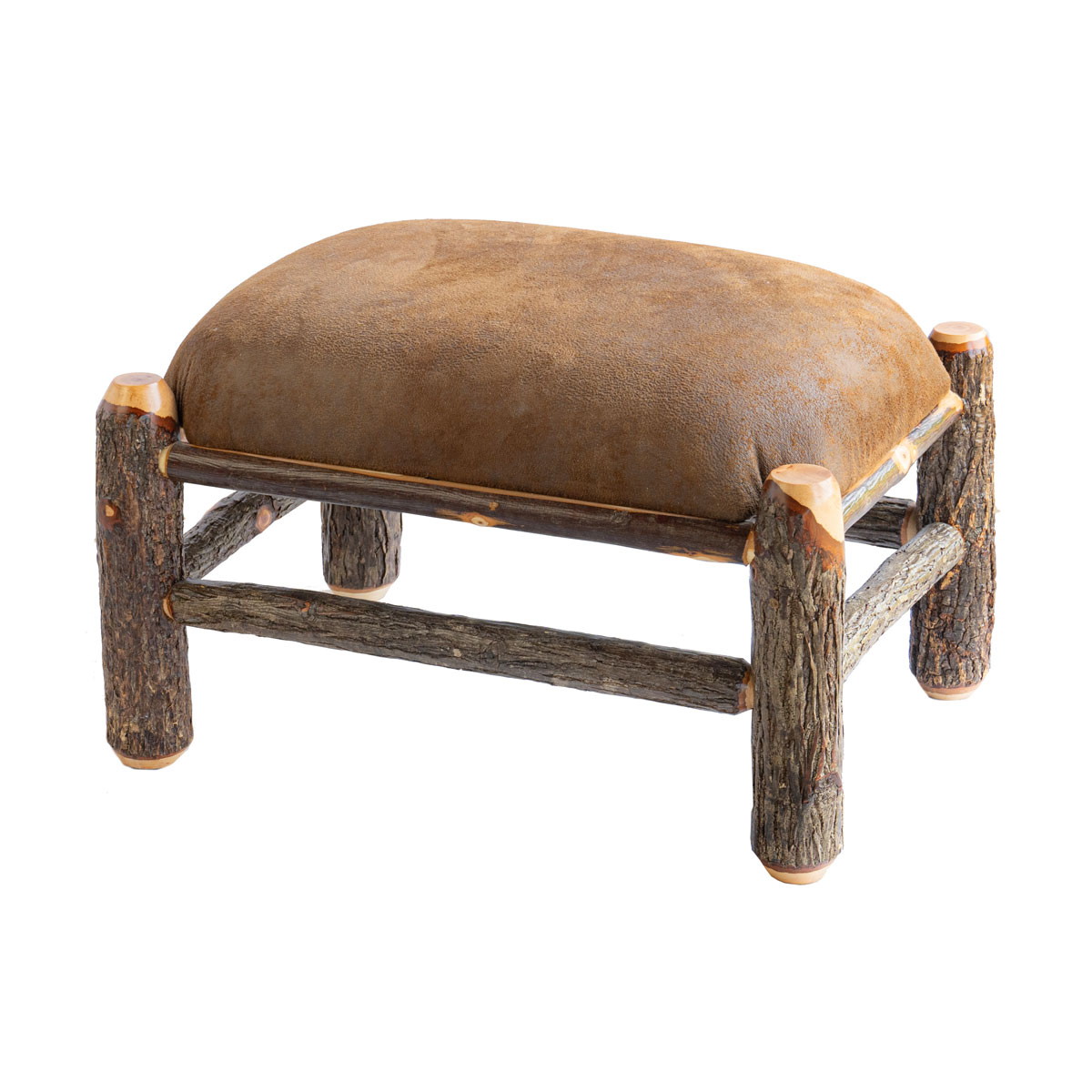 Ottoman 1 &Amp;Amp;Ndash; Twin Hickory Rustics