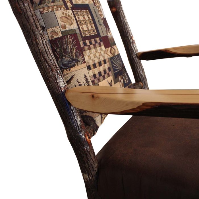 Rustic Hickory Rocking Chair - Image 2