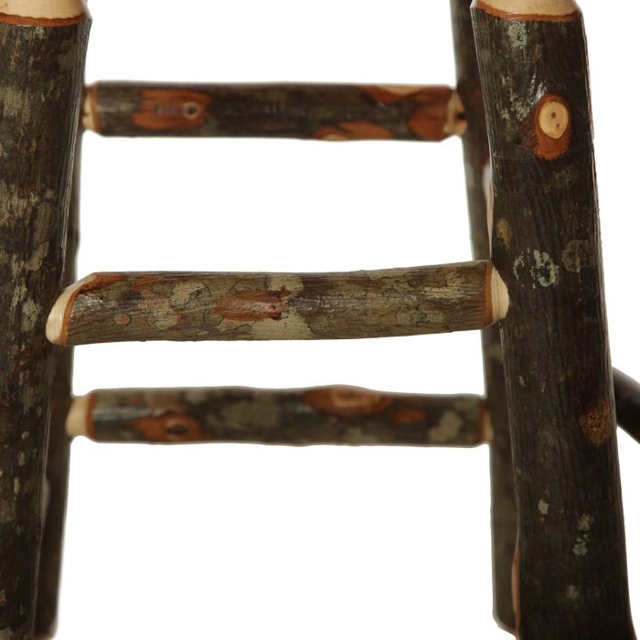 Rustic Hickory 30&Amp;Quot; Bow-Back Swivel Bar Stool - Image 5