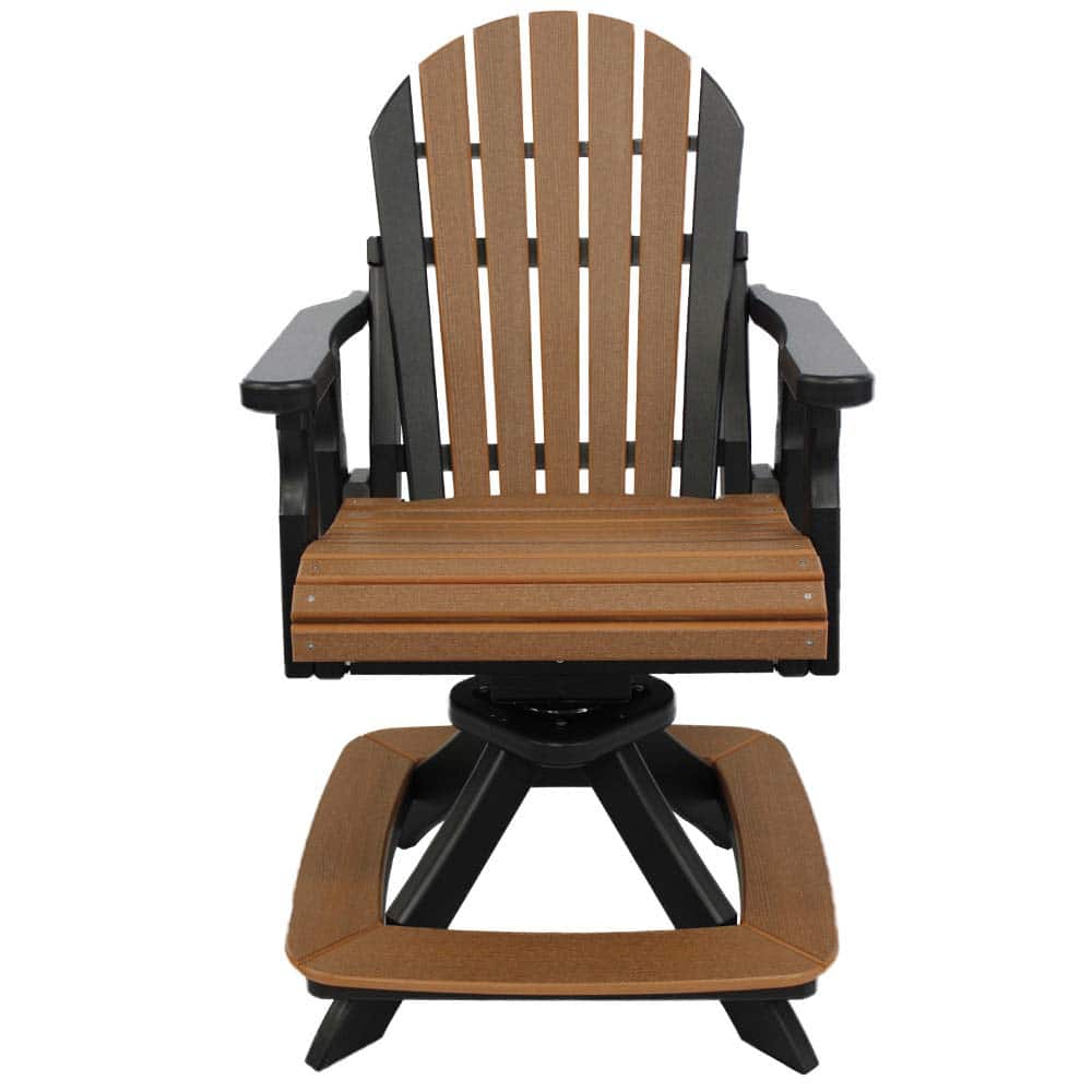 Swivel Counterheight New Footrest &Amp;Amp;Ndash; Twin Hickory Rustics